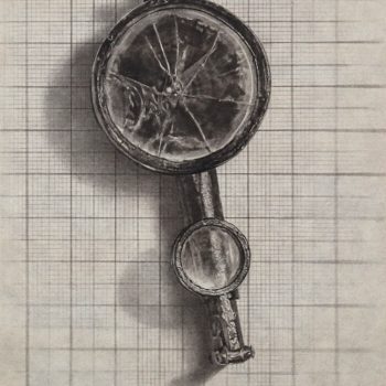 座標～折りたたみ式ルーペと方位磁石～ (Coordinate -Folding Loupe and Compass-)
